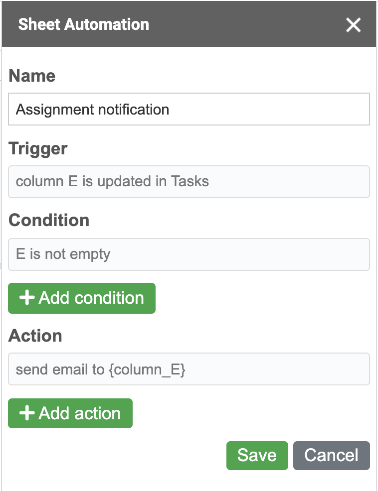 Automate task tracking for Google Sheets | SheetAutomation